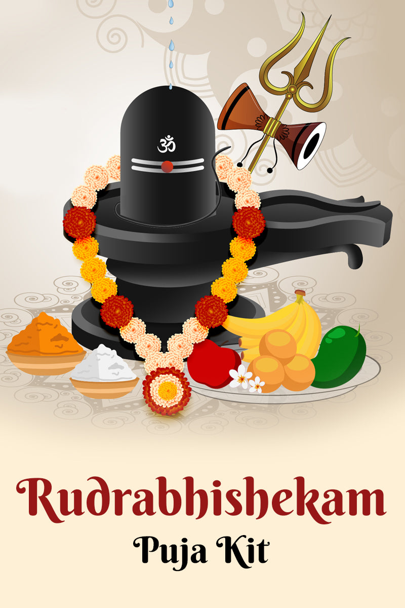Rudrabhishekam Puja Kit – Standard