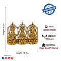 Laxmi and Ganesh with Saraswati Idol Puja Store Online Pooja Items Online Puja Samagri Pooja Store near me www.satvikstore.in