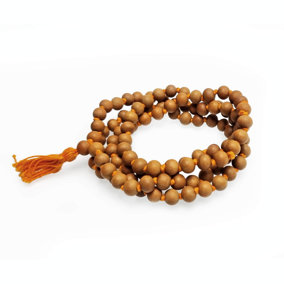 Regular Chandan Jaap Mala / Natural Sandalwood Beads