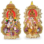 Lakshmi Ganesha Clay Statue Puja Store Online Pooja Items Online Puja Samagri Pooja Store near me www.satvikstore.in
