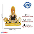 Metal Tirupati Balaji Idol Puja Store Online Pooja Items Online Puja Samagri Pooja Store near me www.satvikstore.in