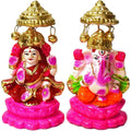 Lakshmi Ganesha Clay Statue Puja Store Online Pooja Items Online Puja Samagri Pooja Store near me www.satvikstore.in