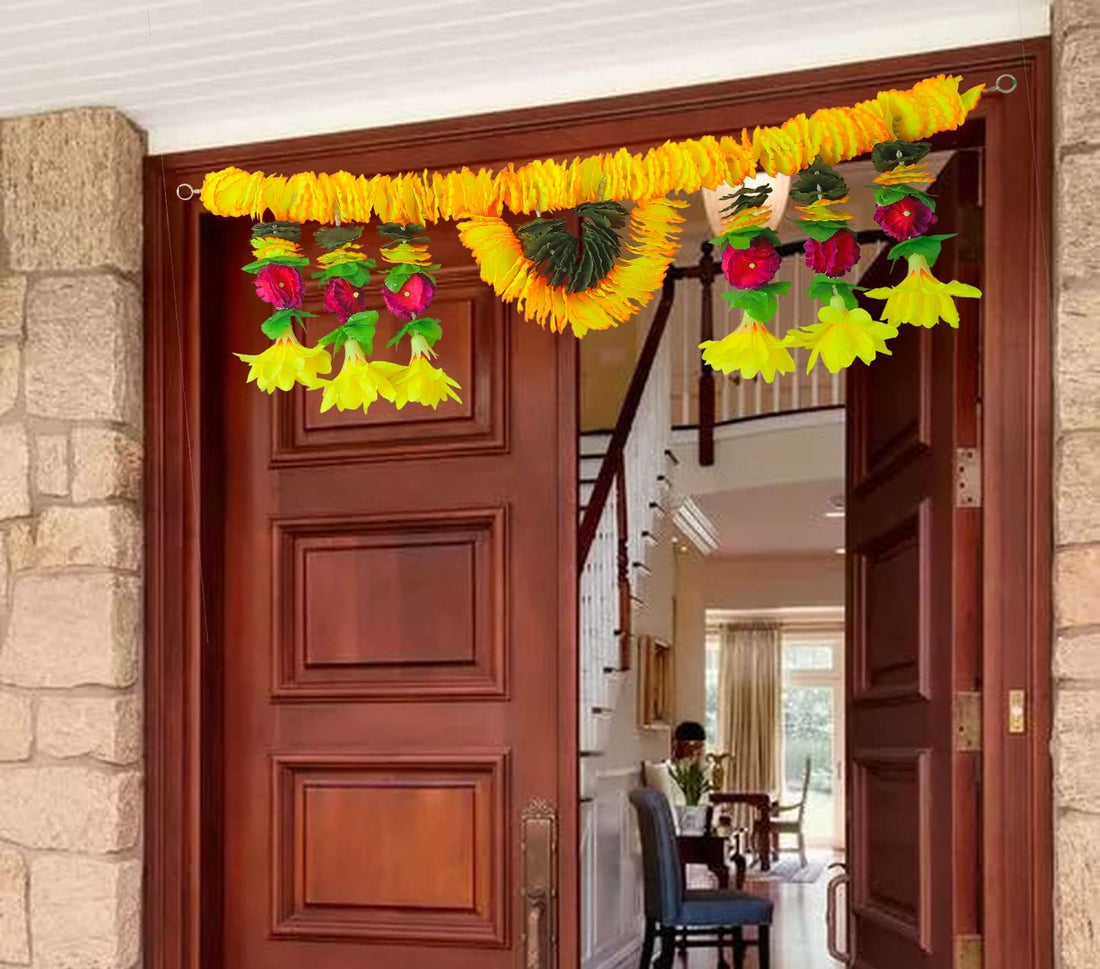 Artificial Flower Bandarwal for Door Decoration Floral Toran (Design-11)