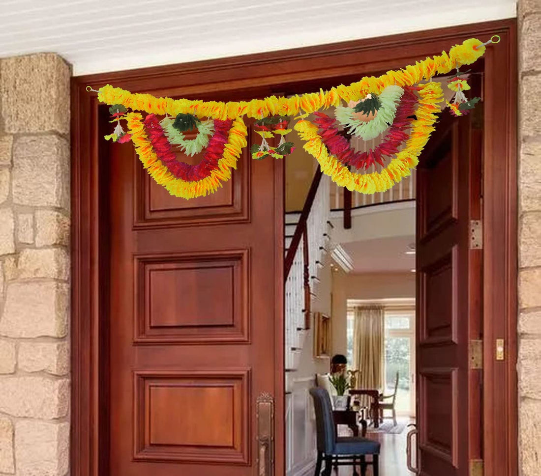 Artificial Flower Bandarwal for Door Decoration Floral Toran (Design-10)
