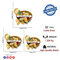 Eden Floral Metal Lotus Leaf Designer Urli 3 Pc Set Puja Store Online Pooja Items Online Puja Samagri Pooja Store near me www.satvikstore.in