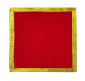 Puja Aasan (28 x 28 Inch) Set of 4 Puja Store Online Pooja Items Online Puja Samagri Pooja Store near me www.satvikstore.in