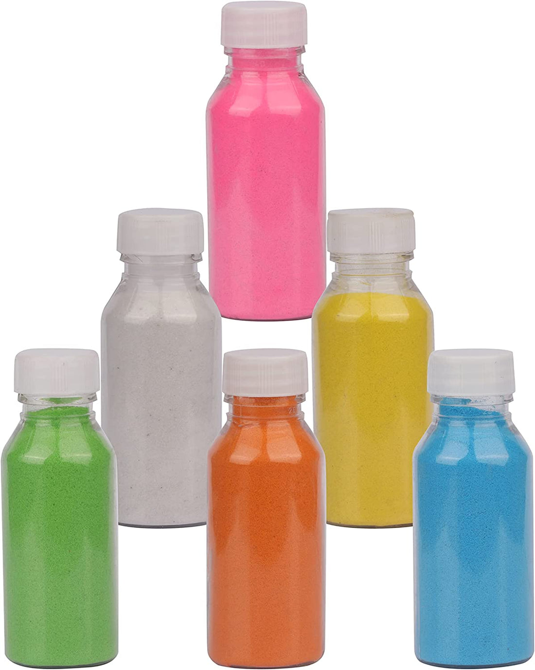 Water Floating Rangoli Colors (6 Pc Bottle Pack)