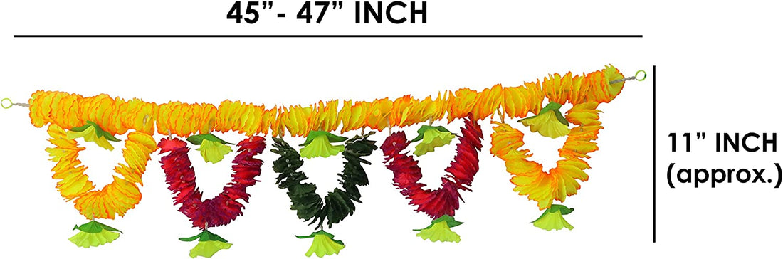 Artificial Flower Bandarwal for Door Decoration Floral Toran (Design-5)