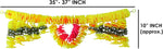 Artificial Flower Bandarwal for Door Decoration Floral Toran (Design 2)