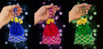 Designer Valvet Potli Dry Fruit Favour Pouches Puja Store Online Pooja Items Online Puja Samagri Pooja Store near me www.satvikstore.in