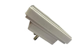 GuruJi Swaroop Acrylic White Color LED Night Lamp with Plug in