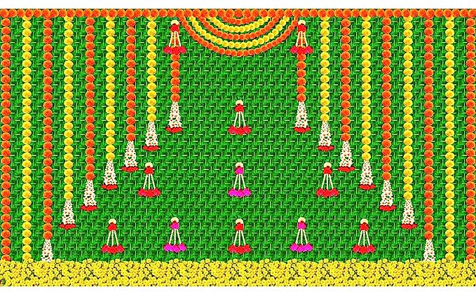 Backdrop Clothes Print Banana Leaf Design