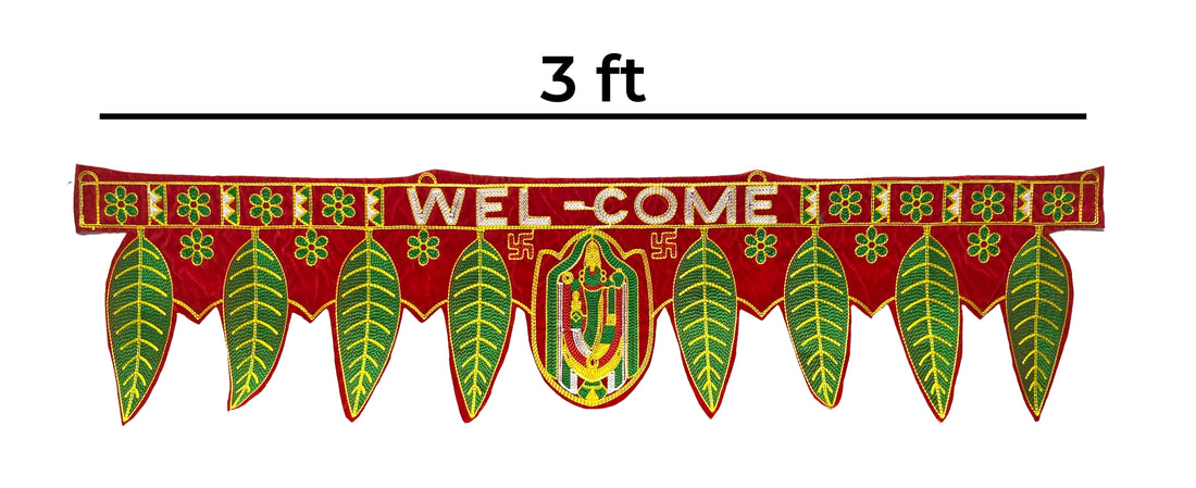 Handcrafted Leaf Bandhanwar Toran