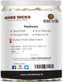 50 Pc Pure Ghee Wicks (Wax Free) Puja Store Online Pooja Items Online Puja Samagri Pooja Store near me www.satvikstore.in