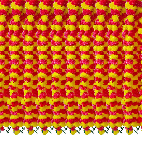 5 Feet Long Marigold Garland | India’s Largest Pooja Accessories Brand – www.satvikstore.in
