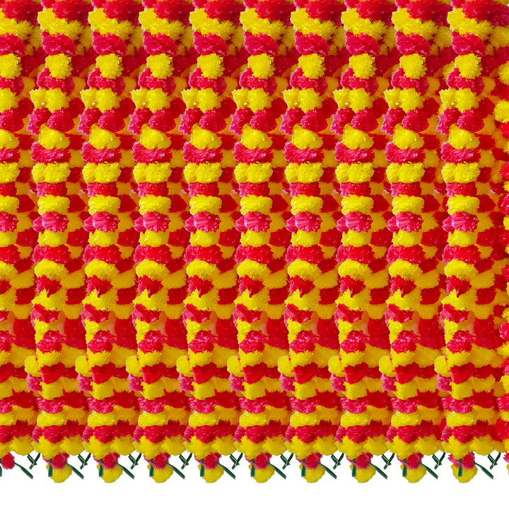 5 Feet Long Marigold Garland | India’s Largest Pooja Accessories Brand – www.satvikstore.in
