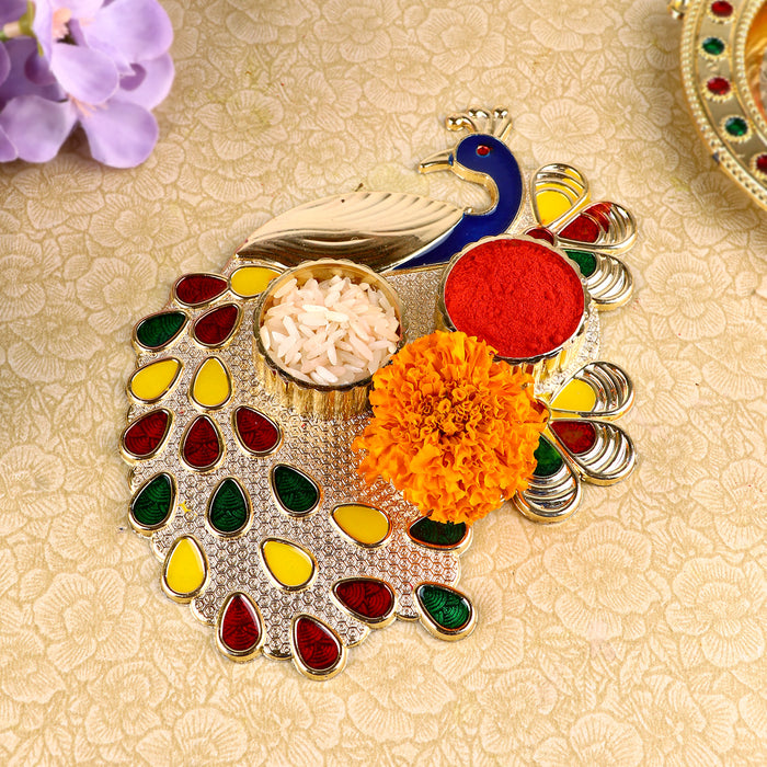  Peacock Roli Akshat Platter
India’s Largest Pooja Accessories Brand – www.satvikstore.in 