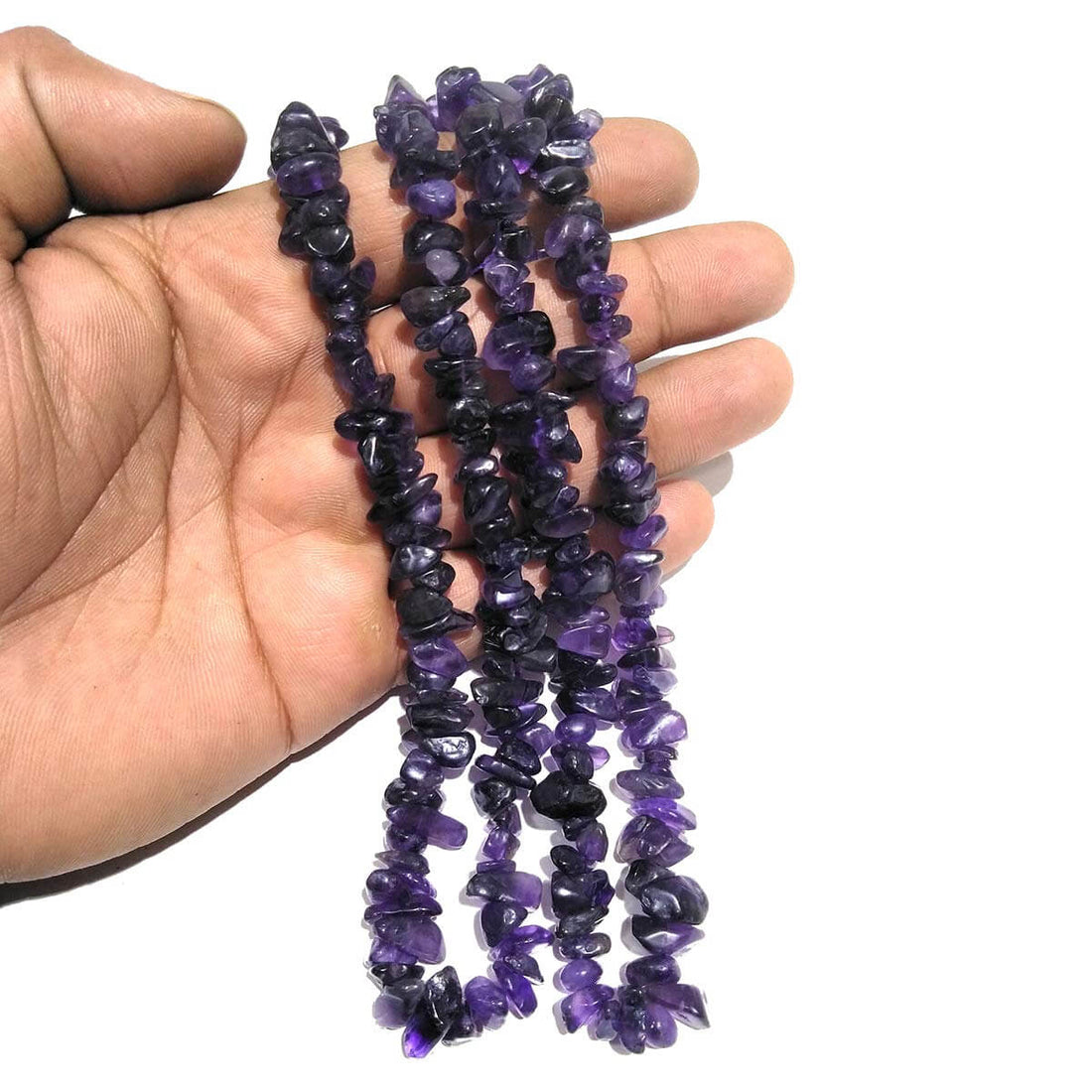 Amethyst Crystal Necklace for Chakra Healing & Spiritual Balance