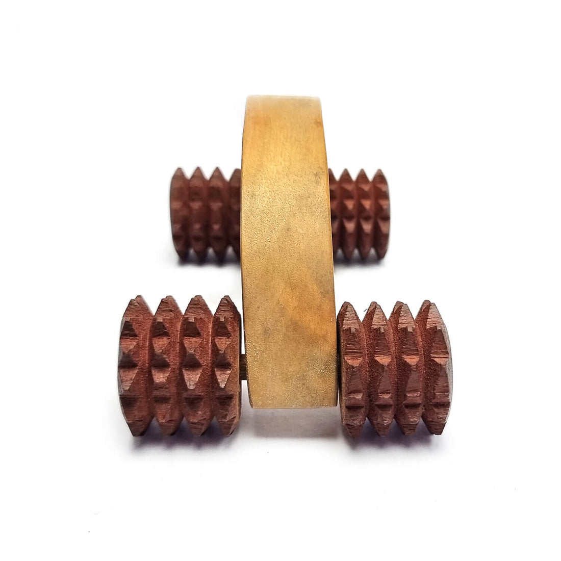 Wooden Back Roller Massager – Natural Relaxation for Back Pain Relief