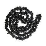 Black Onyx Crystal Necklace for Chakra Healing & Protection