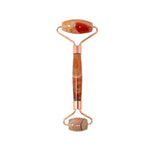 Carnelian Face Roller with Gua Sha for Glowing & Energized Skin