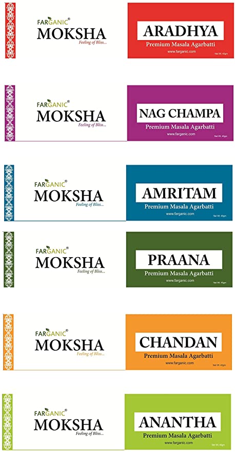 Combo Incense Sticks (Set of 6), a variety pack of aromatic incense sticks featuring multiple fragrances, perfect for pooja, meditation, relaxation, and daily spiritual use. 
India’s Largest Pooja Accessories Brand – www.satvikstore.in 