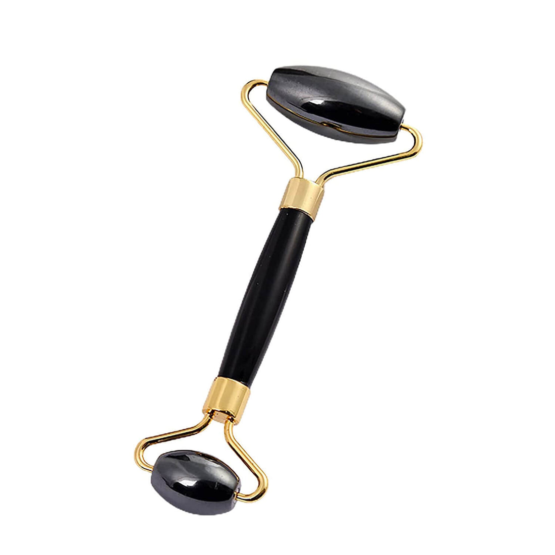 Hematite Face Roller with Gua Sha – Detox & Grounding Therapy