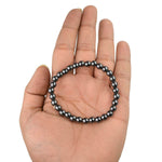 Authentic Hematite Crystal Bracelet for Reiki Healing 6 MM