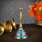Stunning Floral Brass Pooja Bell/Ghanti