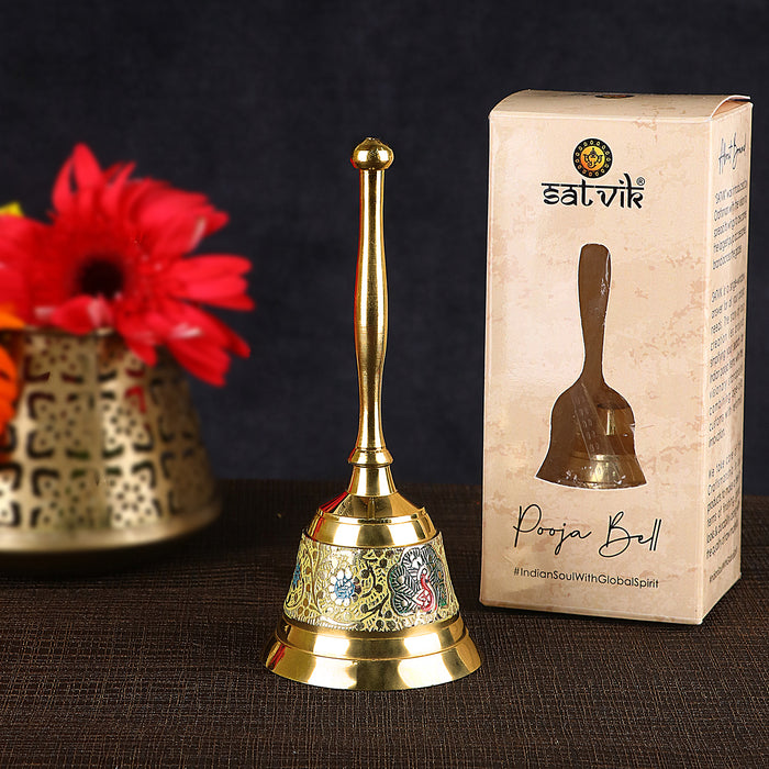 Enthralling Brass Puja Bell/Ghanti