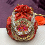 Beautiful Bandhani Potli Pouches