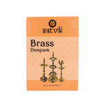 6 Inch Small Brass Kerala Diya. AKP NilaVilakku Deepam