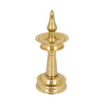 10 Inch Small Brass Kerala Diya. AKP NilaVilakku Deepam