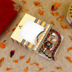 Beautiful Roli Akshat Leaf Platter