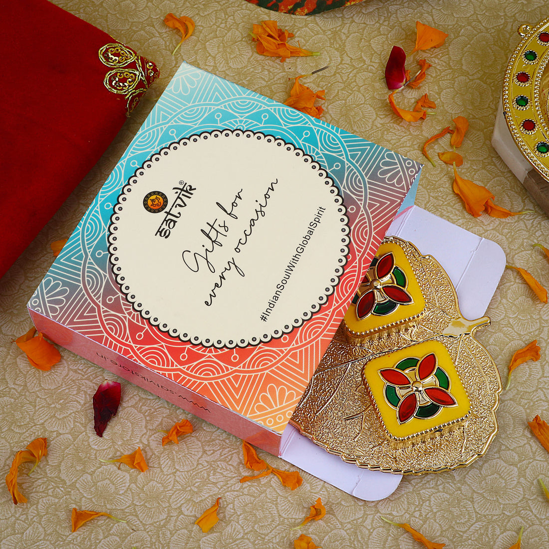 Adorable Roli Akshat Platter
