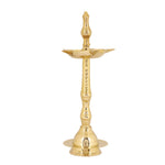 10 Inch Beautiful Brass Kerala Inauguration Diya