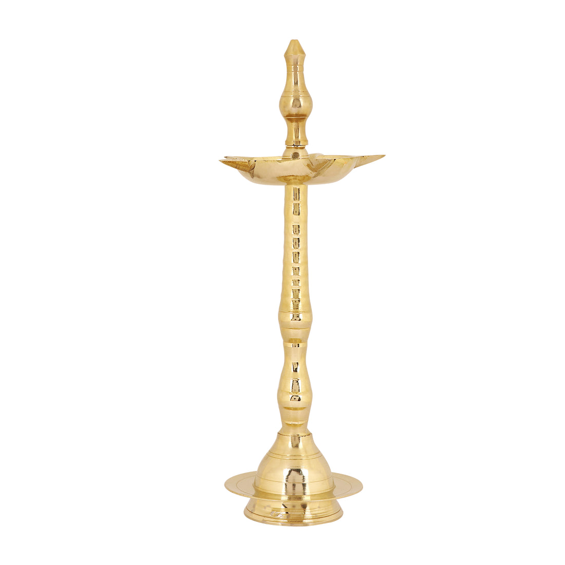 12 Inch Beautiful Brass Kerala Inauguration Diya
