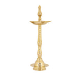 12 Inch Beautiful Brass Kerala Inauguration Diya
