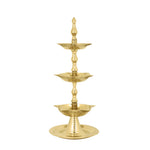 Brass 3 Step Kerala Inauguration Diya