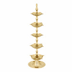 Brass 5 Step Kerala Inauguration Diya