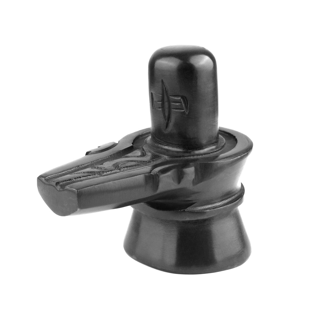 Black Stone Shivling (10cms)
