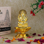 1 Pc Lord Ganesha Metal Diya