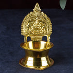Brass Kamakshi Amman Diya (Small)