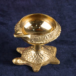 Pure Brass Turtle diya