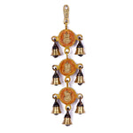12.5 Pure Brass Laxmi Ganesh Saraswati Wall Hanging