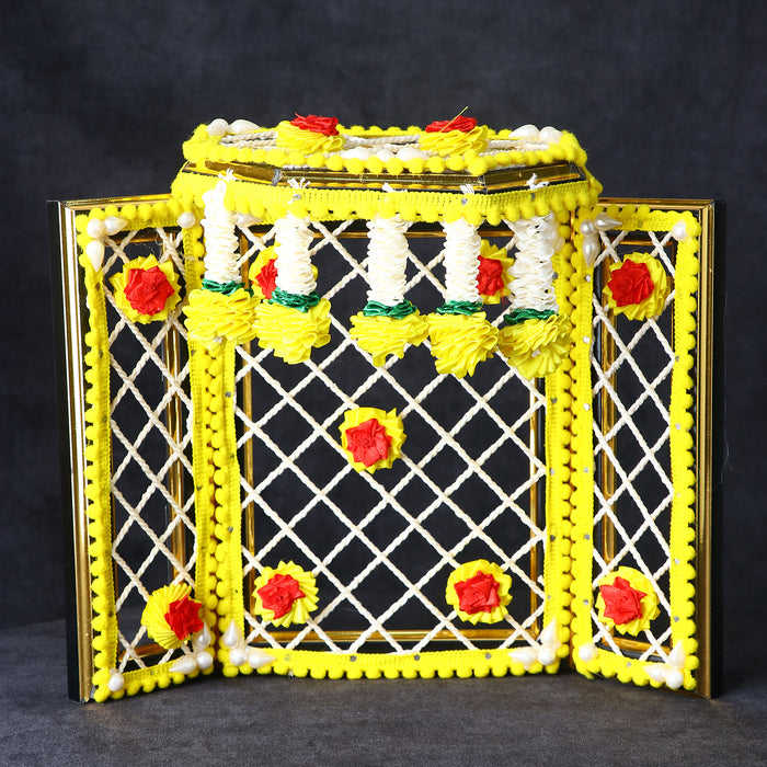 Magnificent Laddu Gopal Phool Bangla (Yellow)