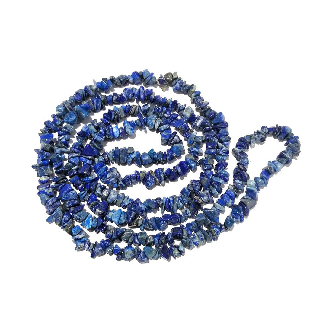 Lapis Lazuli Crystal Necklace for Chakra Healing & Intuition