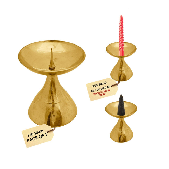 2 Inch Dhoop Candle Stand Puja Store Online Pooja Items Online Puja Samagri Pooja Store near me www.satvikstore.in