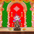 Printed backdrop cloth | India’s Largest Pooja Accessories Brand – www.satvikstore.in