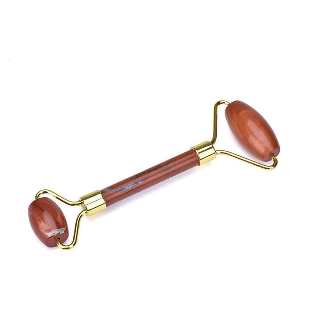 Red Jasper Face Roller with Gua Sha – Grounding & Skin Vitality